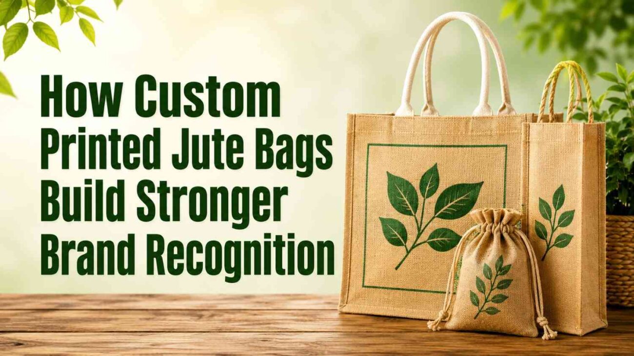 How Custom Printed Jute Bags Build Stronger Brand Recognition