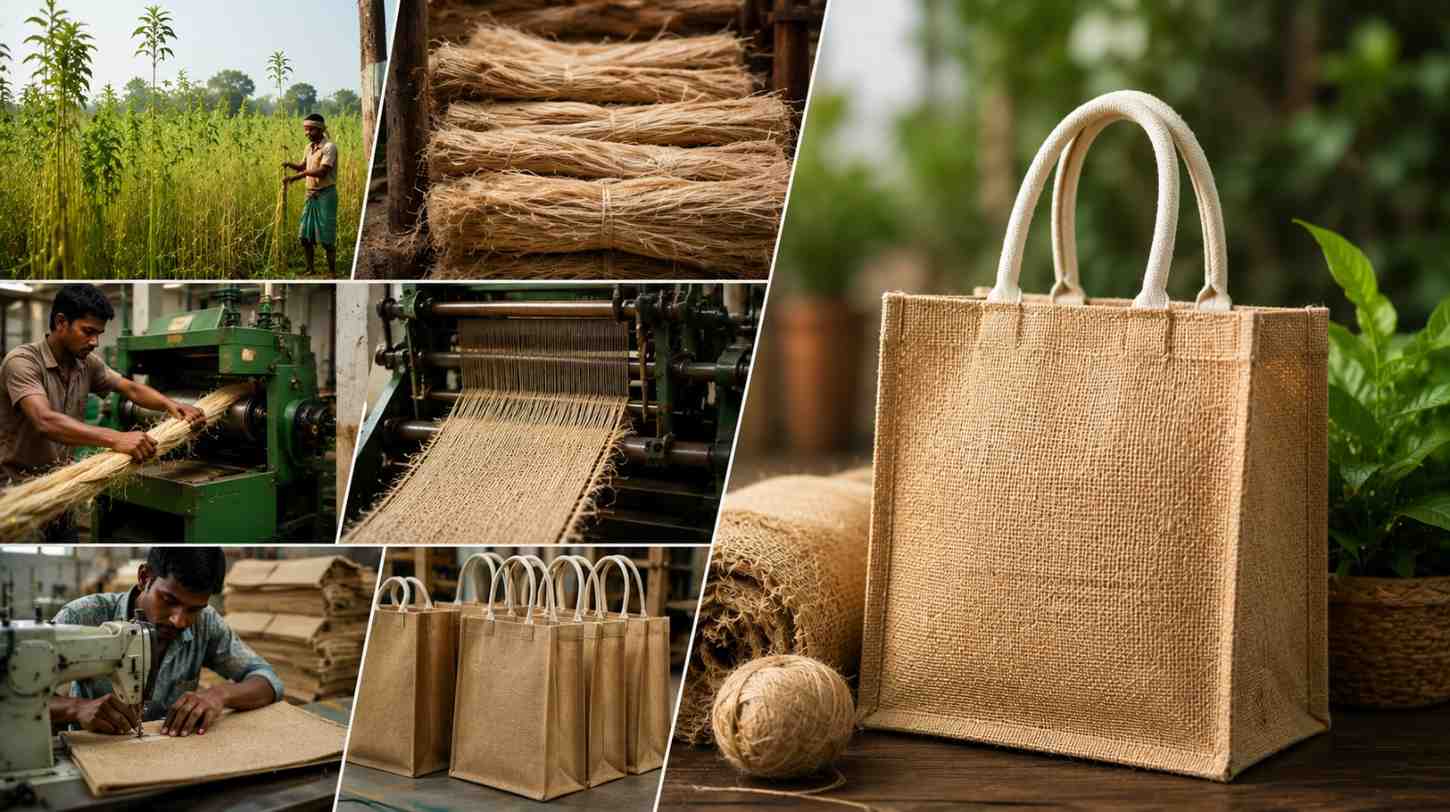 How Are Jute Bags Made